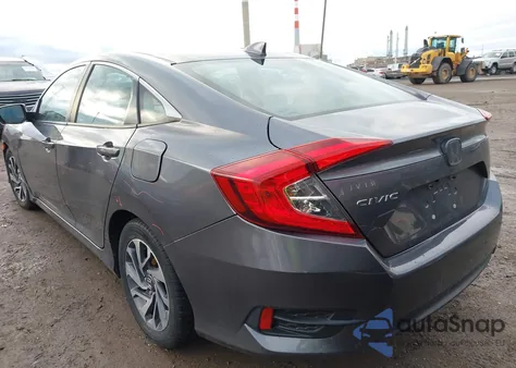 2017 Honda Civic Ex z USA, uszkodzony, nr VIN 19XFC2F70HE051308